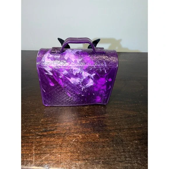 Disney Deal Littles Villains Maleficent Mini Sleeping Beauty Handbag Satchel Bag - Picture 6 of 7